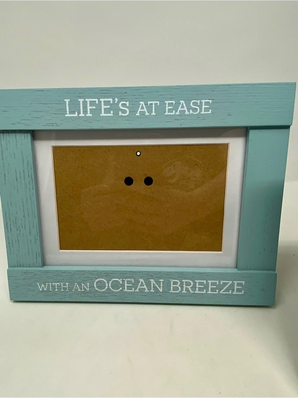 Coastal Sentiment Photo Frame Set - Blue & White